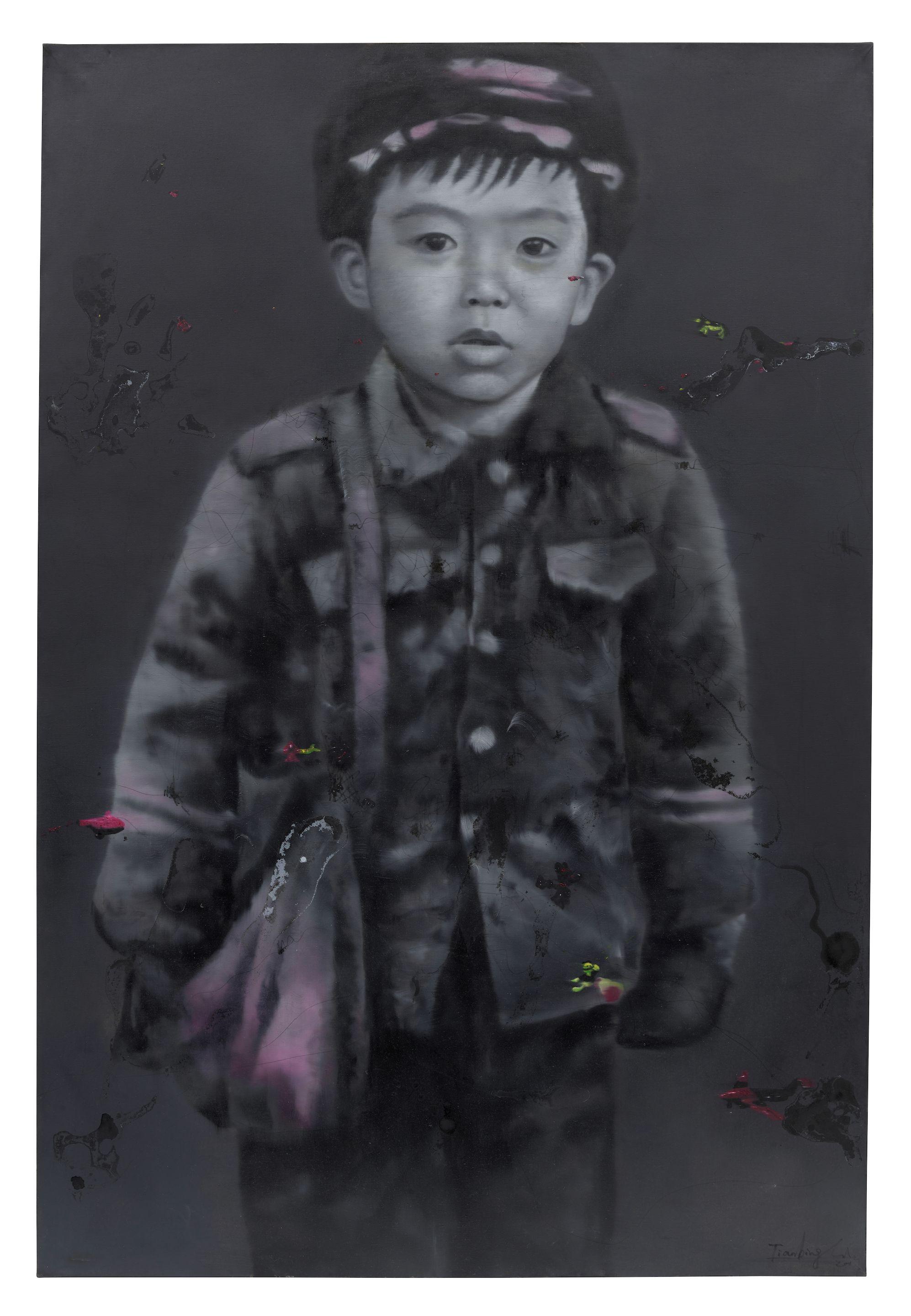 Li Tianbing - Autoportrait Avec Sac Rouge