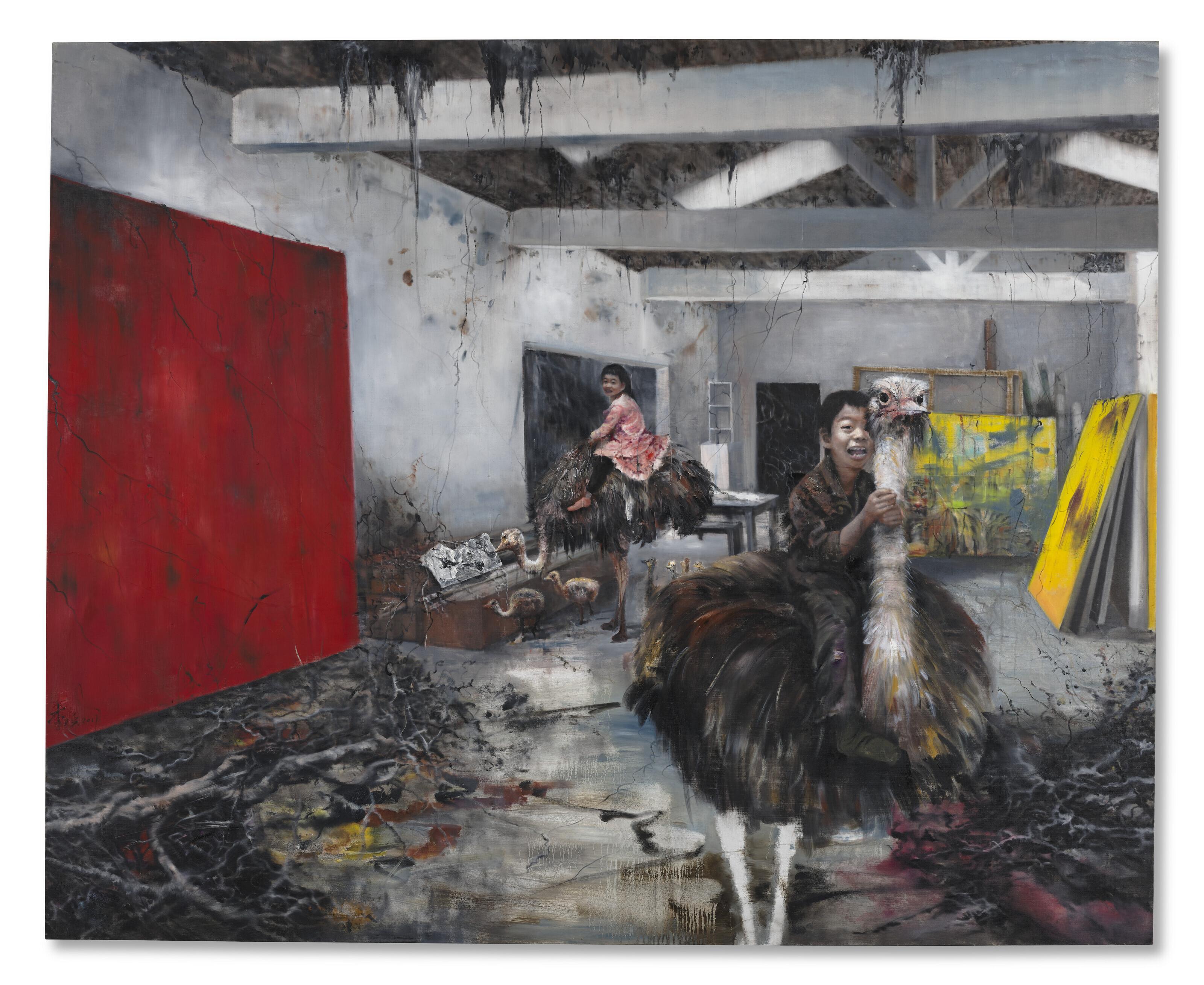 Li Tianbing - Envahisseurs dans mon atelier (Intruders in my Studio)