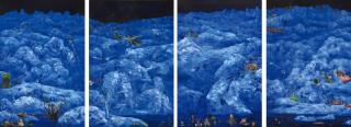 Li Tianbing - Lc Glacier (Quadriptych)