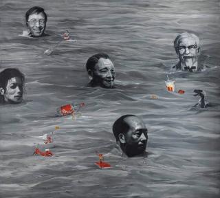 Li Tianbing - Mao Avec Ses Camarades