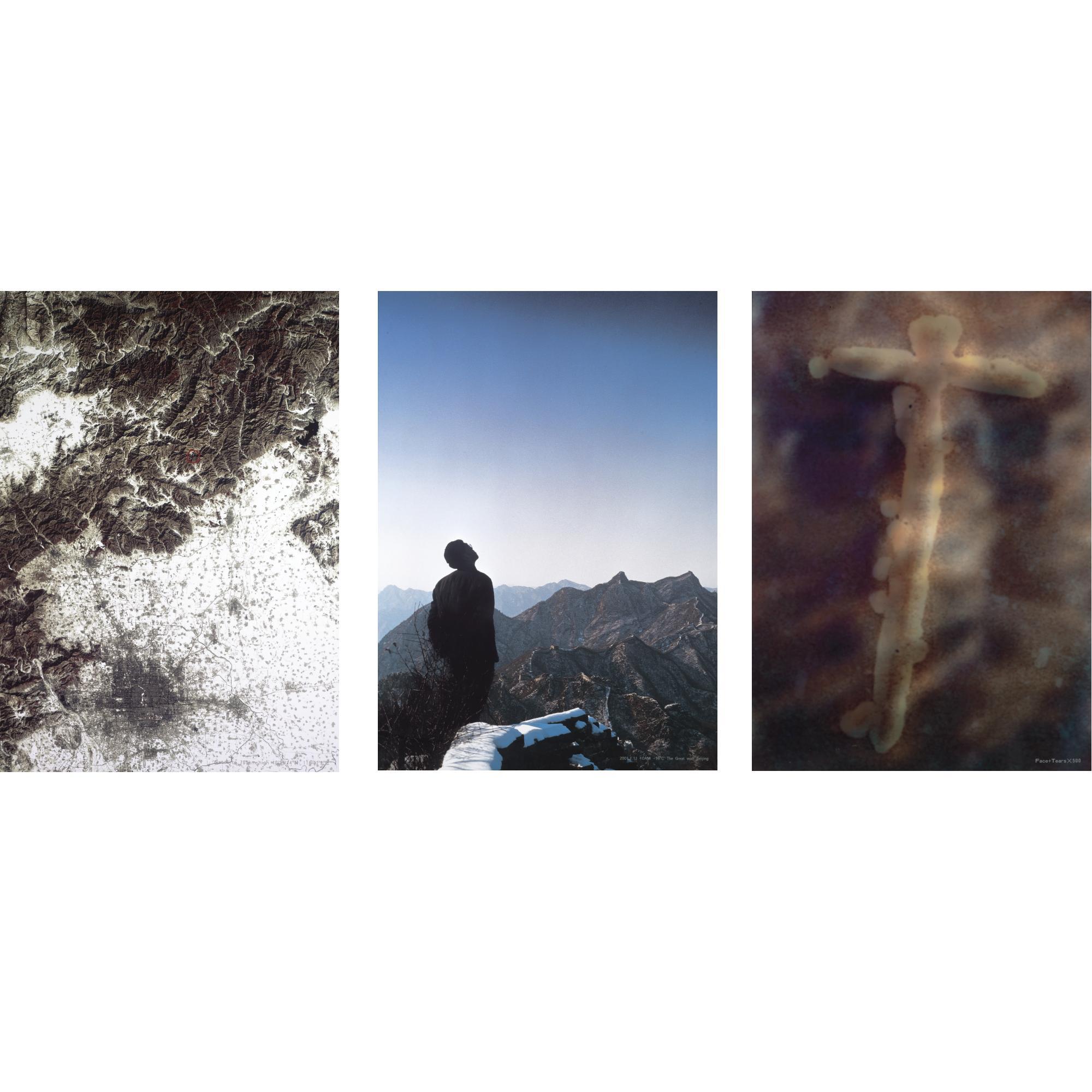 Li Tianyuan - Tianyuan Space Station -Li Tianyuan Portrait (Triptych)