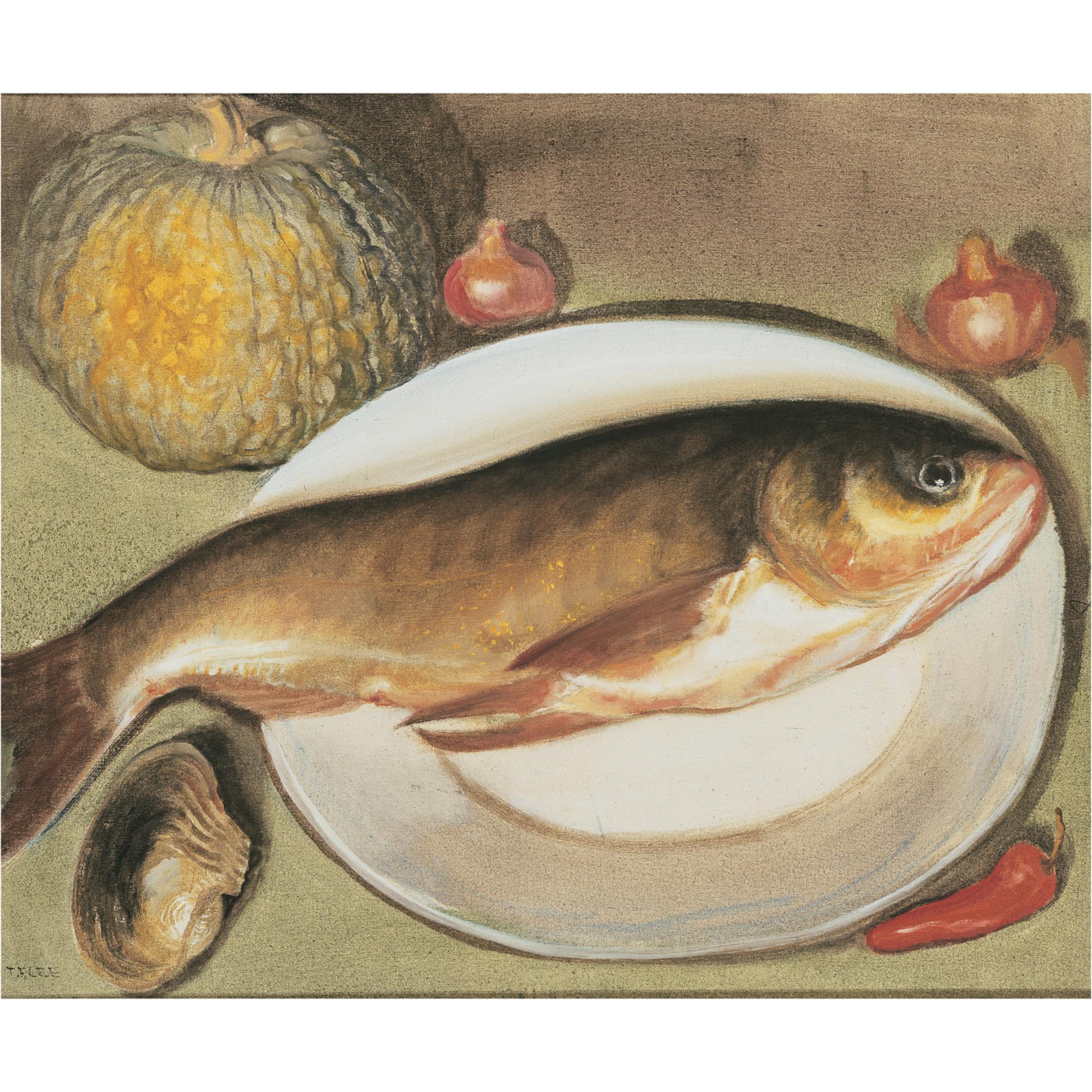 Li Tiefu - Still Life - Fish