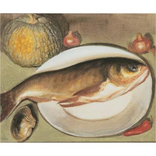 Li Tiefu - Still Life - Fish
