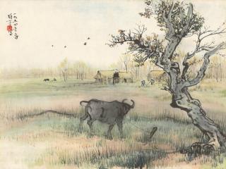 Li Xiongcai - Farmland Scenery,