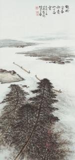 Li Xiongcai - Fishing in Spring River