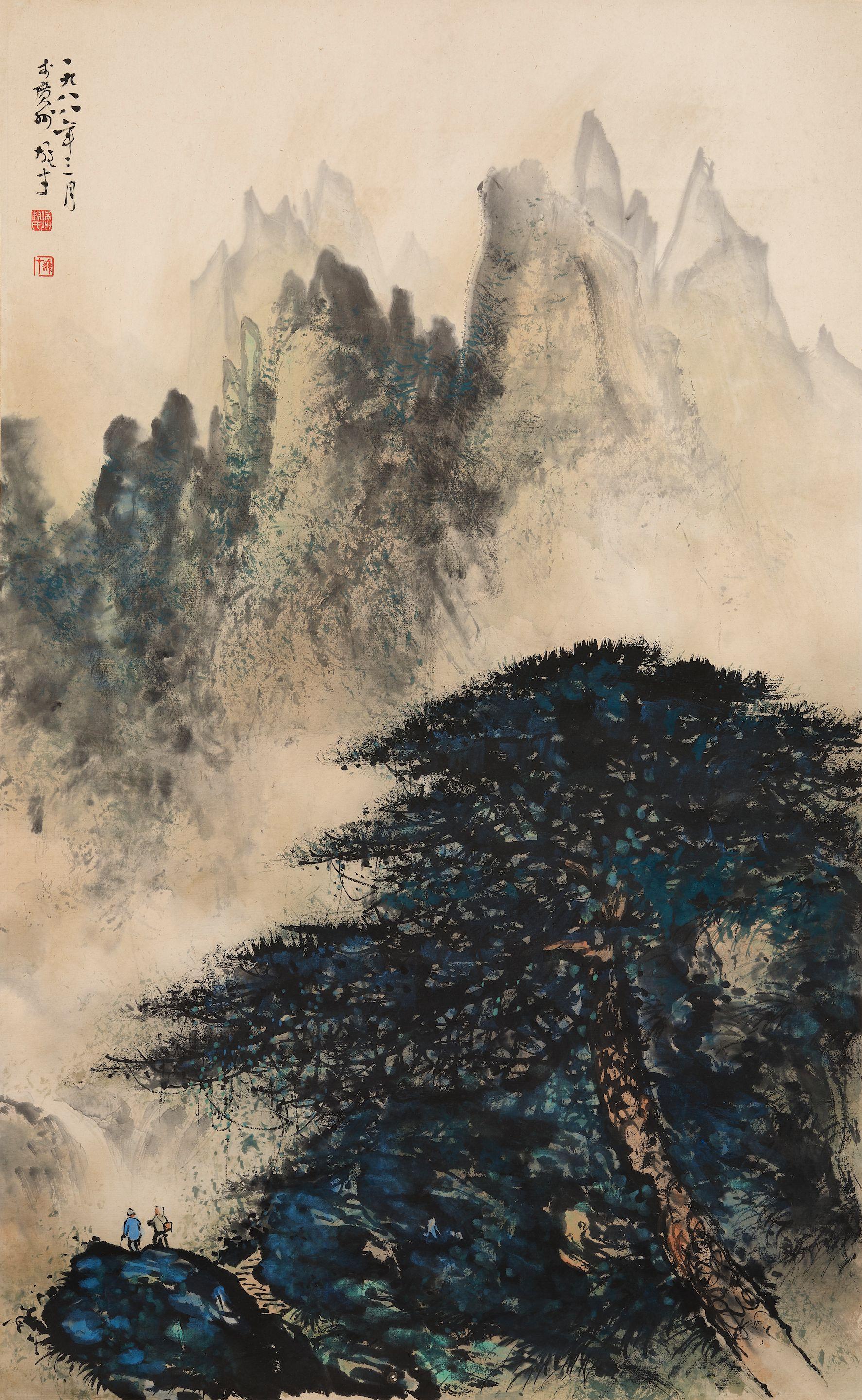 Li Xiongcai - Hiking In The Pine Tree Mountain