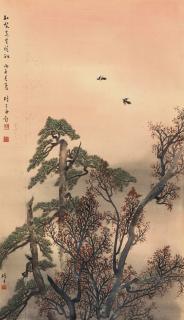 Li Xiongcai - Pine And Bird