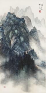 Li Xiongcai - Travelling in the Mountains