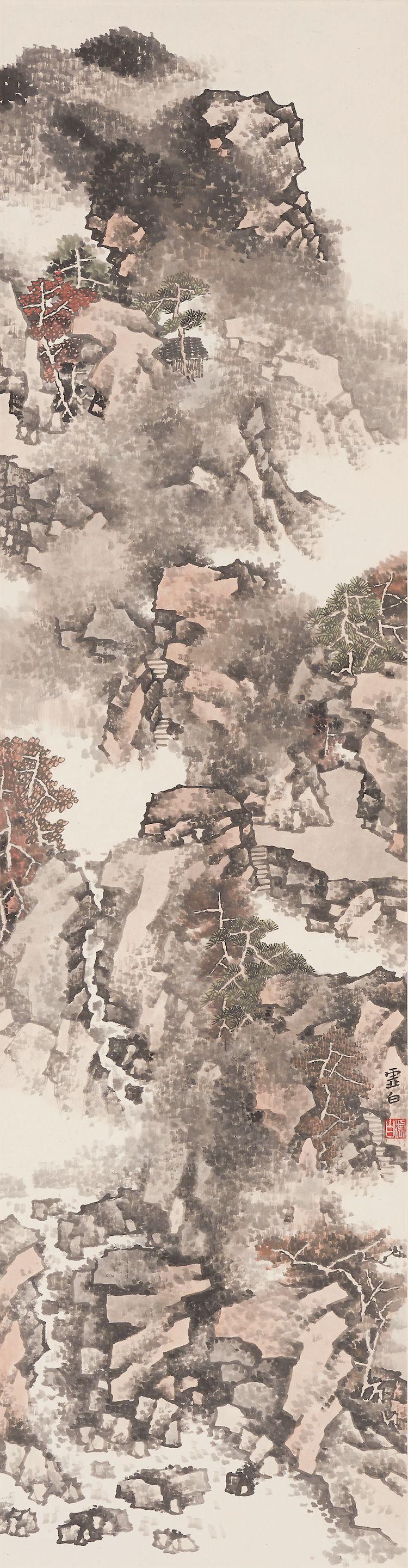 Li Xubai - Retreat in the Autumn Mountains