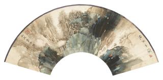 Li Xubai - Sunset in Deep Mountain