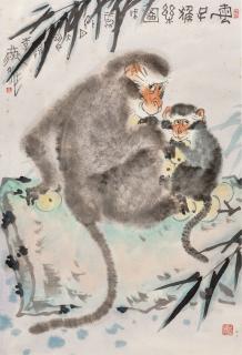 Li Yan - Mother and Son, 1988