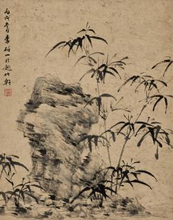 Li Yanshan - Bamboo and Rock