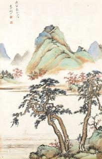 Li Yanshan - Pines By The Mountain Stream