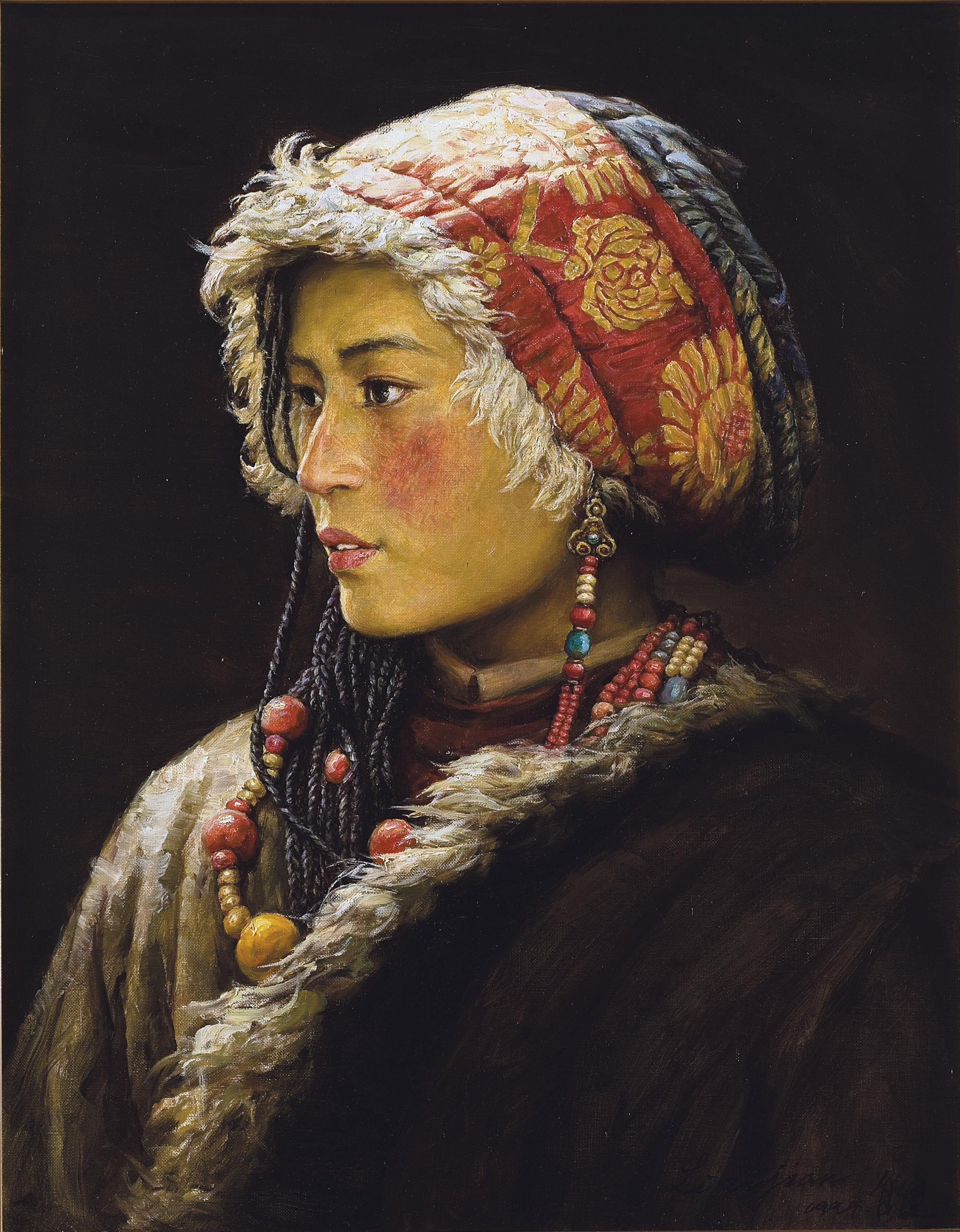 Li Zijian - Tibet Girl