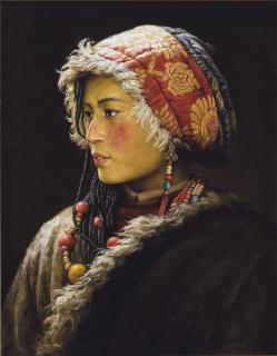 Li Zijian - Tibet Girl