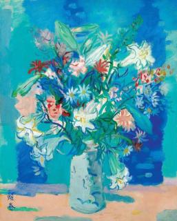 Liao Chi-Ch\'Un - Flower in a vase