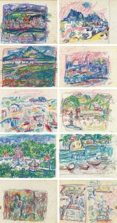 Liao Chi-Chun - Sketches of Landscape