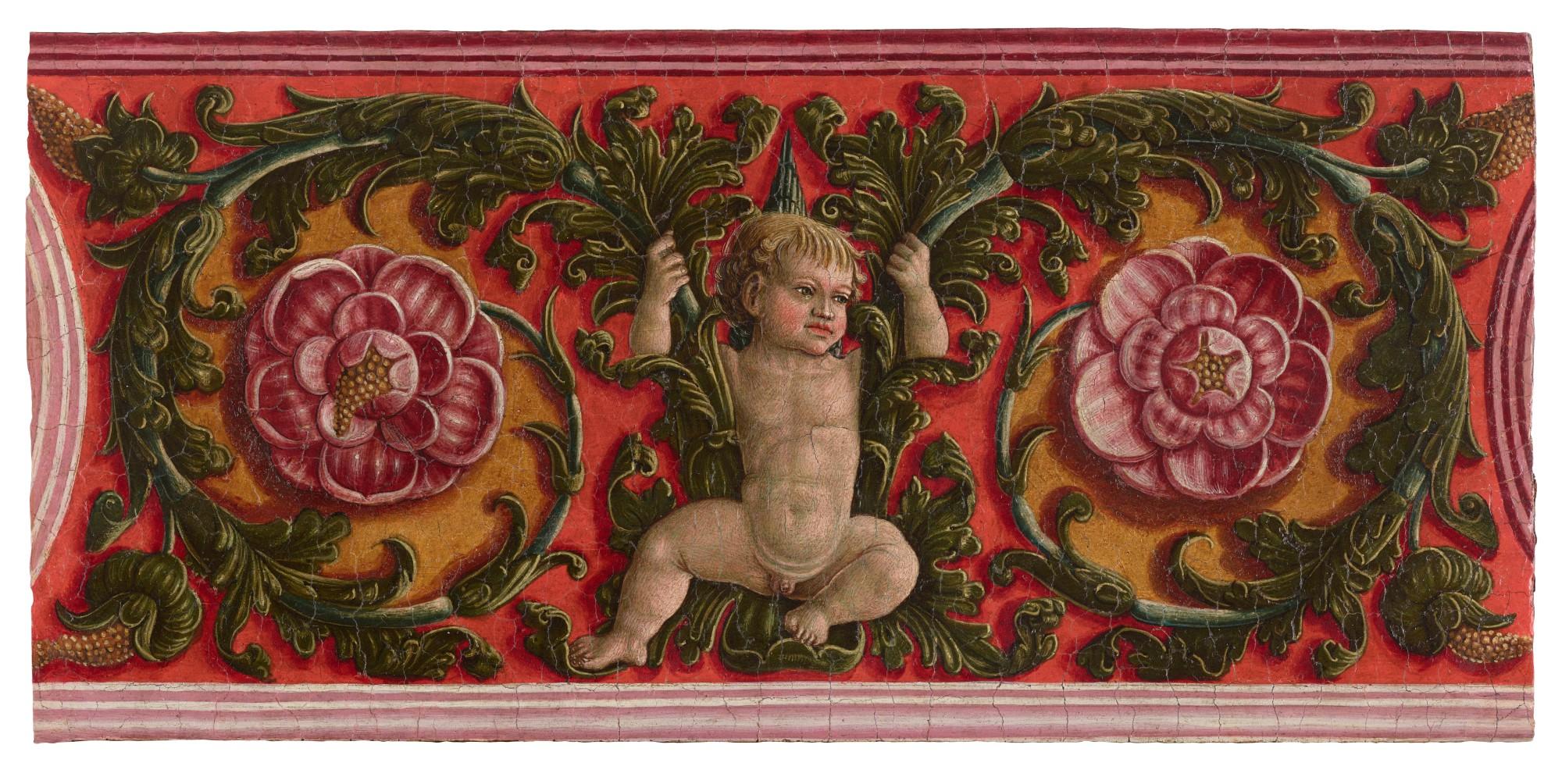 Liberale Da Verona - Putto With Garlands