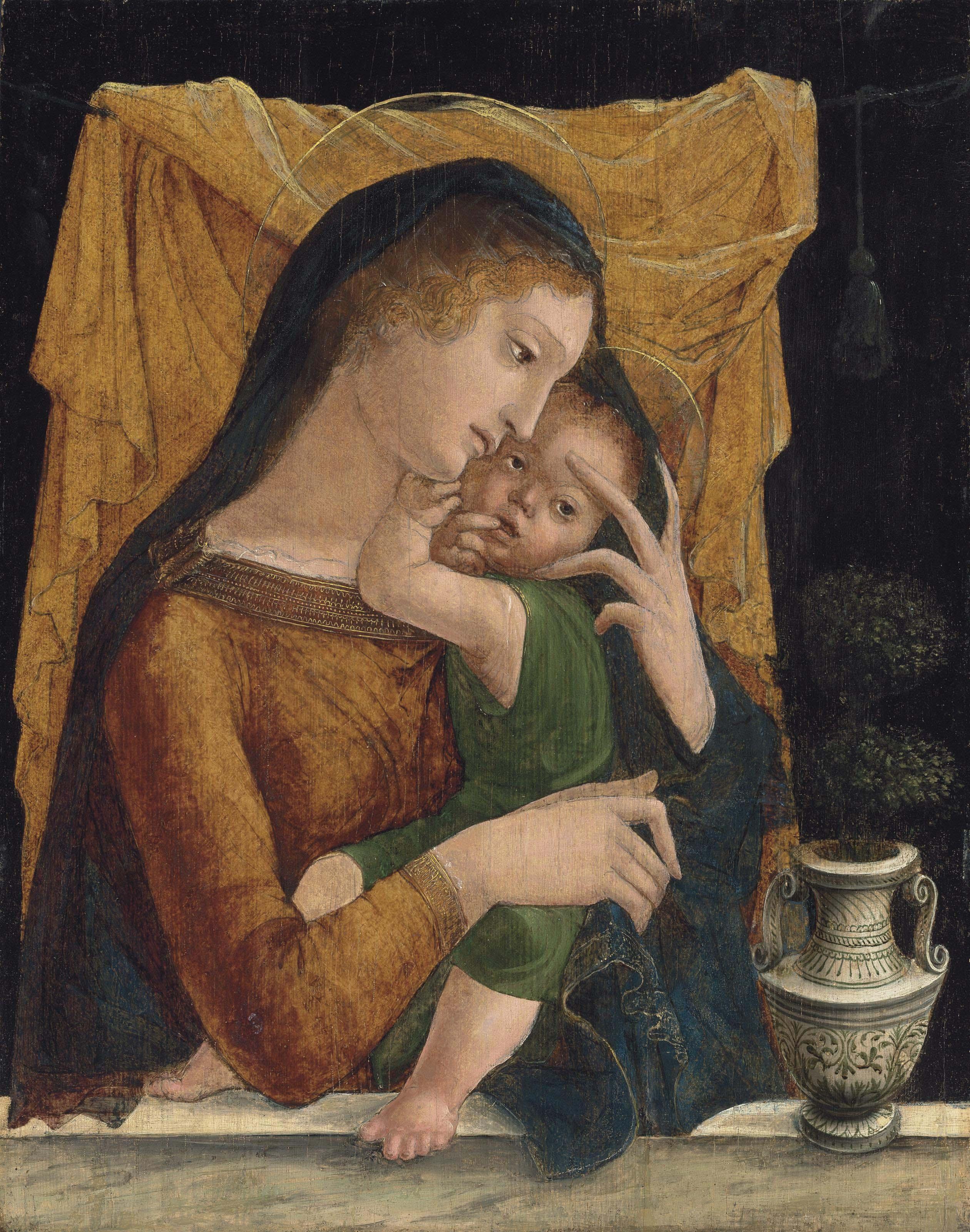 Liberale Da Verona - The Madonna and Child