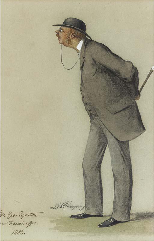 Liberio Prosperi - Major E.H. Egerton Official handicapper to the Jockey Club