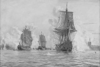 Lieutenant-Colonel Harold Wyllie, O.B.E., R.S.M.A. - The Relief of Londonderry: Breaking the boom