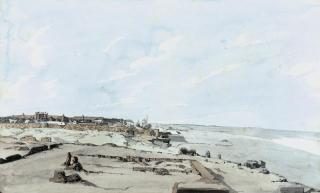 Lieutenant-General Ezekial Barton - Delhi from a distance