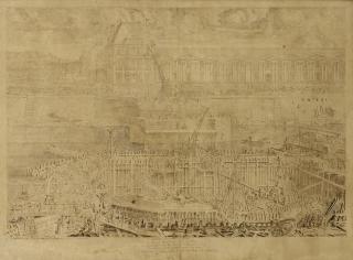 Lieven Cruyl - The Construction Of The Pont-Royal, Paris