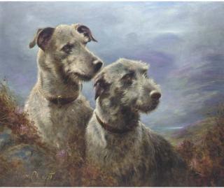 Lilian Cheviot - Deer Hounds