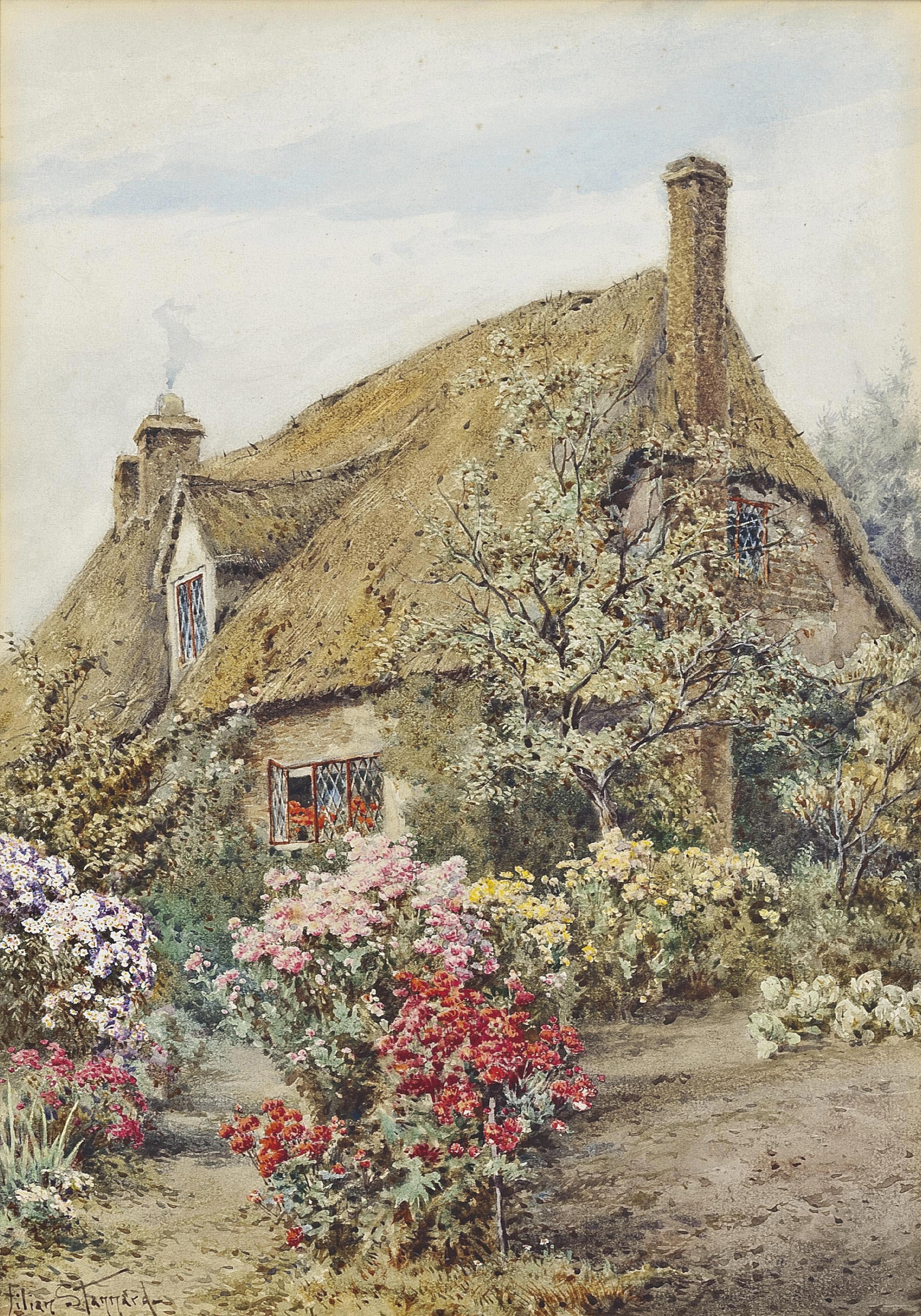 Lilian Stannard - Green End and Dovey Farm, Great Brickhall