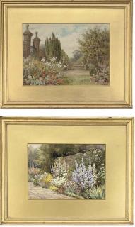 Lilian Stannard - The terrace walk, Penshurst, Kent