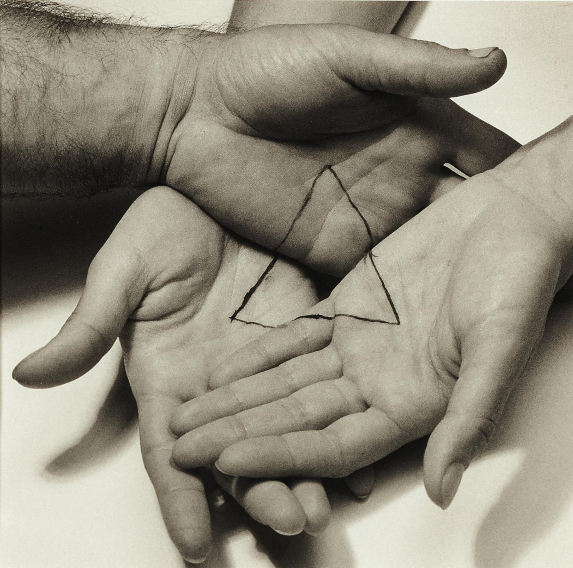 Liliana Porter - Untitled (Hands And Triangle)