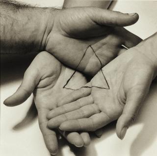 Liliana Porter - Untitled (Hands And Triangle)
