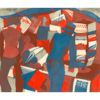 Lill Tschudi - Kiosk in Paris