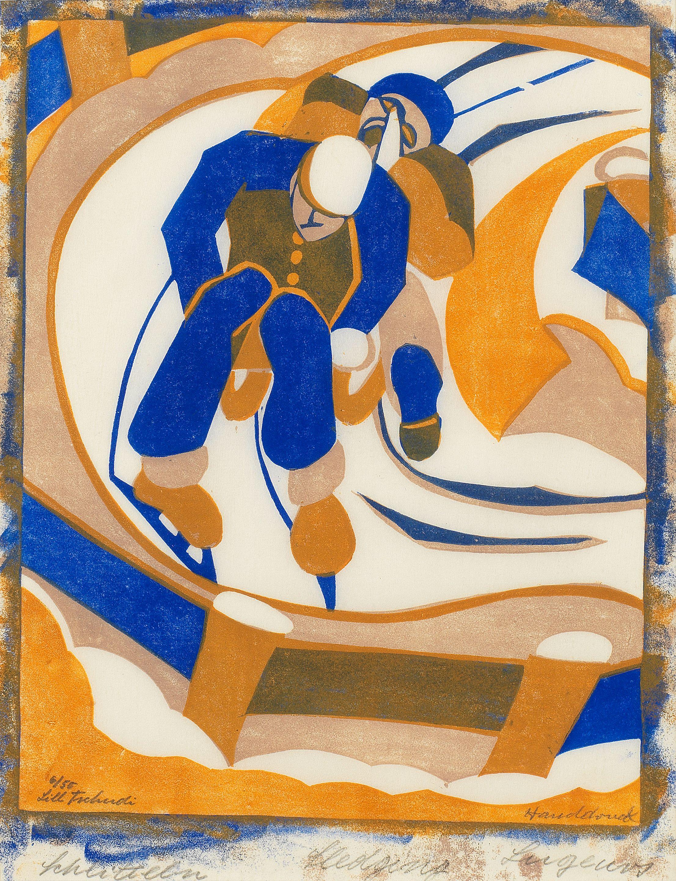 Lill Tschudi - Sledging