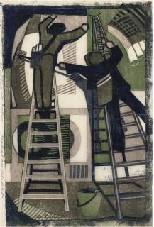 Lill Tschudi - Sticking up Posters (C. LT33)