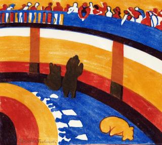 Lill Tschudi - Sunday Morning, or Bear-pit