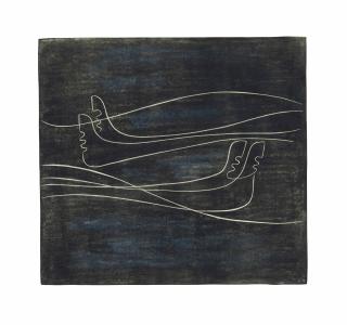 Lill Tschudi - Venezianische Linien I, 1950