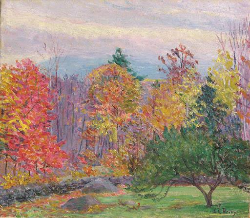 Lilla Cabot Perry - Landscape At Hancock, New  Hampshire