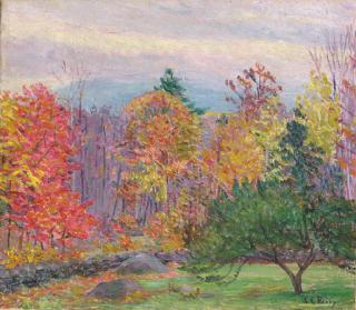 Lilla Cabot Perry - Landscape At Hancock, New  Hampshire