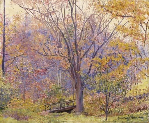 Lilla Cabot Perry - The Footbridge