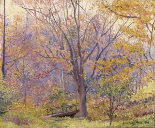 Lilla Cabot Perry - The Footbridge