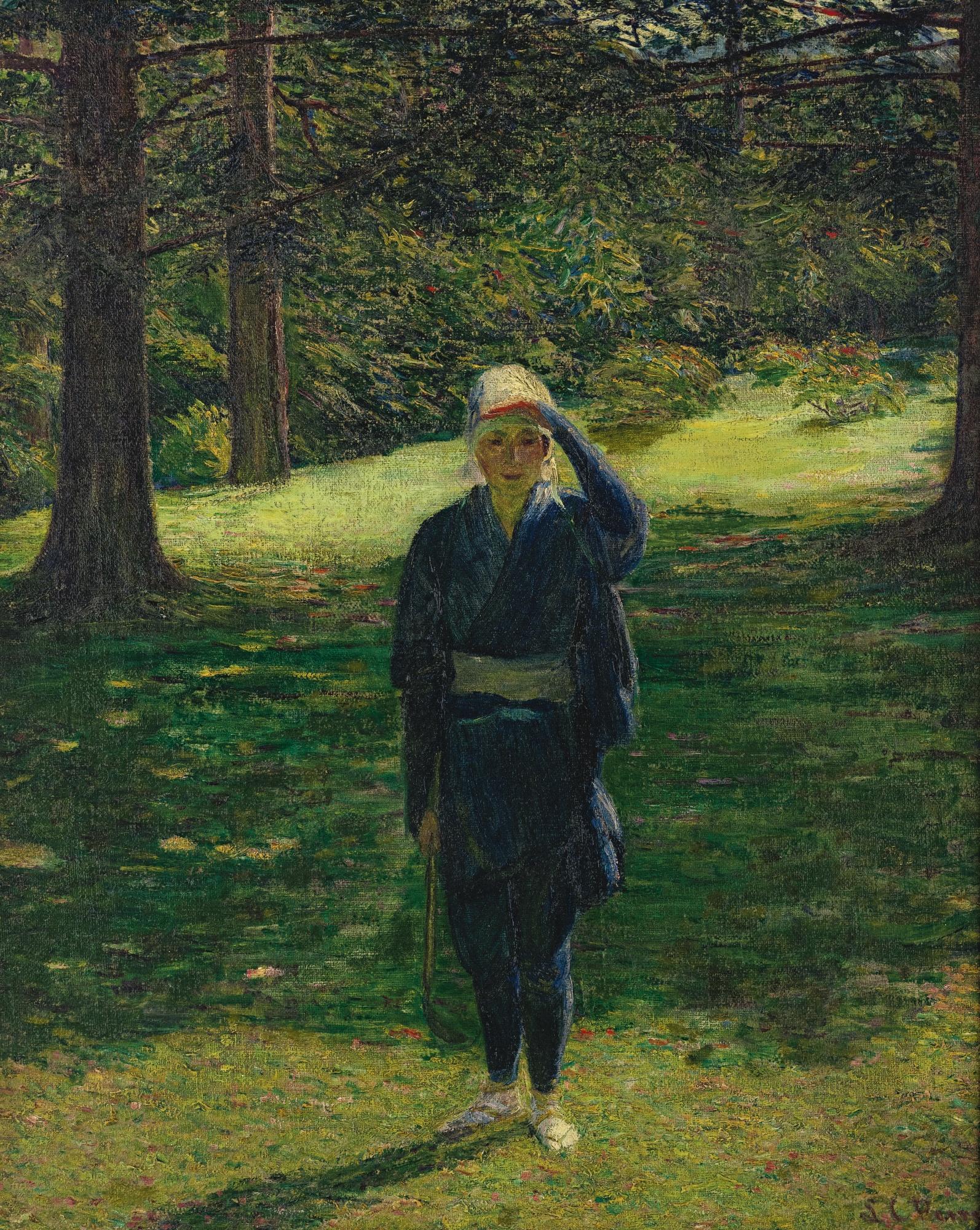 Lilla Cabot Perry - The Golfer