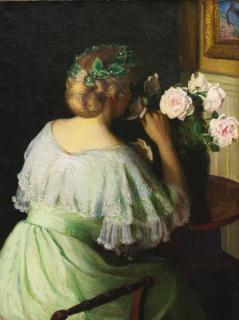 Lilla Cabot Perry - The Scent Of Roses