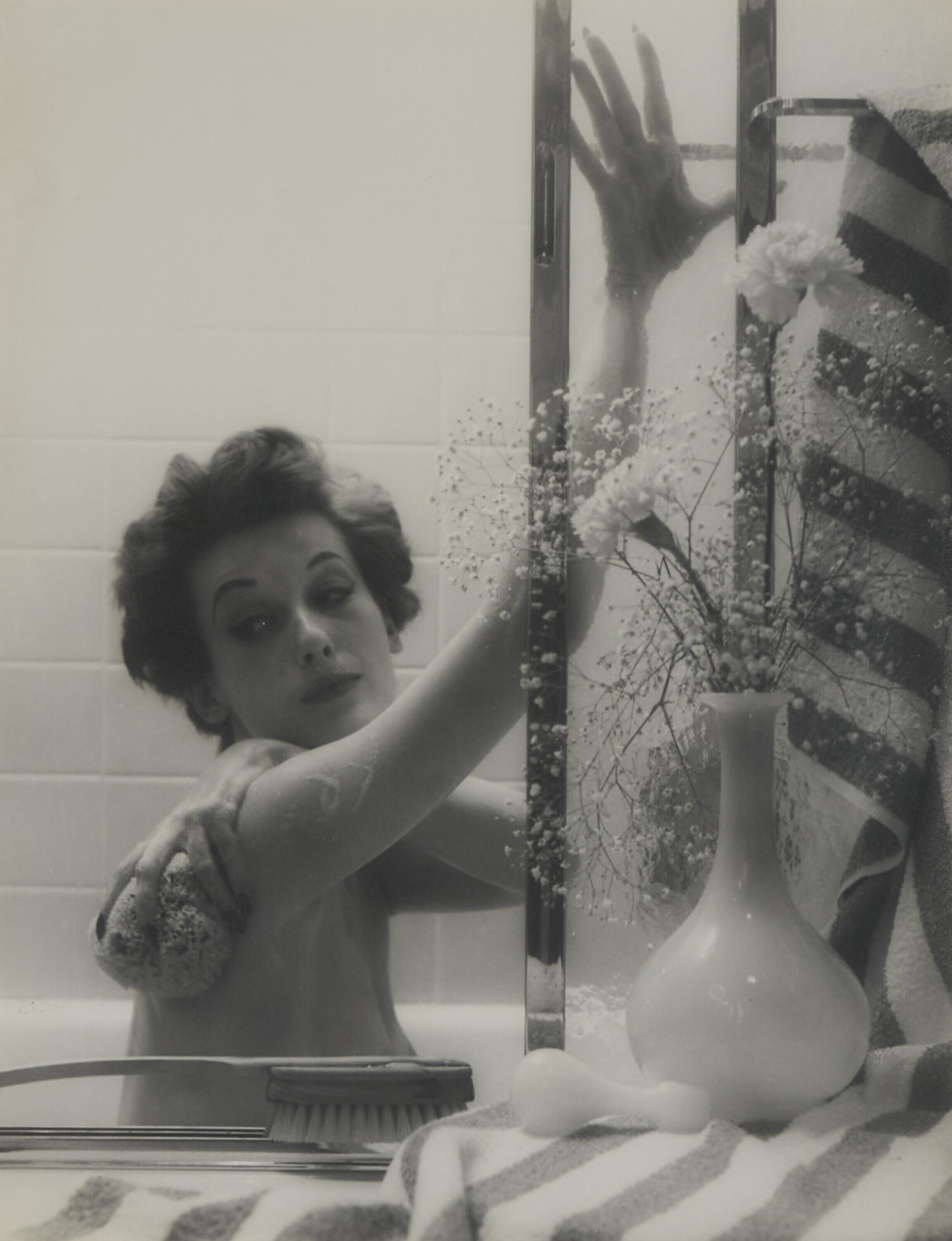 Lillian Bassman - Mary Jane Russell, Harper\'s Bazaar, 1951