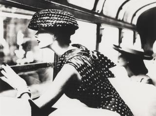 Lillian Bassman - More Fashion Mileage Per Dress, Barbara Vaughn, Harper\'s Bazaar, New York, 1956