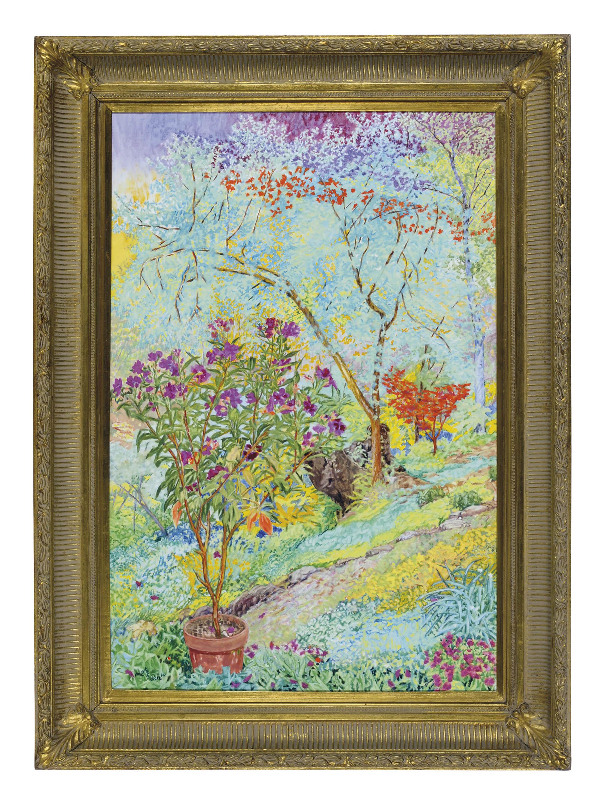 Lillian Mackendrick - A colorful and lush garden