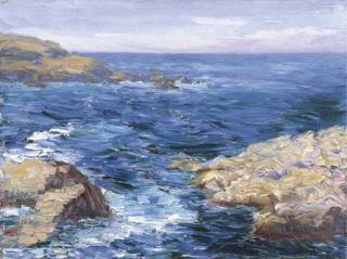 Lillie May Nicholson - Bit Of California Coast - Monterey Peninsula