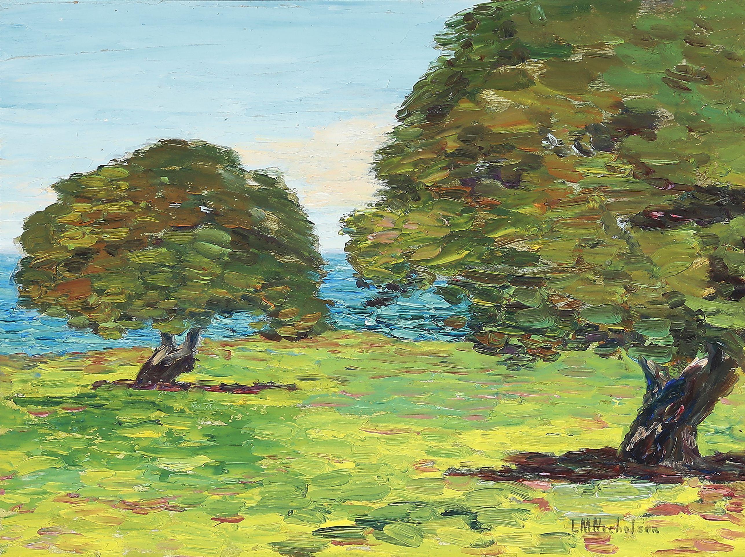 Lillie May Nicholson - Oak Trees, Pacific Grove