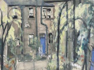 Lily M.M. Macdougall - Summertime in the yard