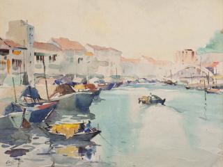 Lim Cheng Hoe - Boat Quay